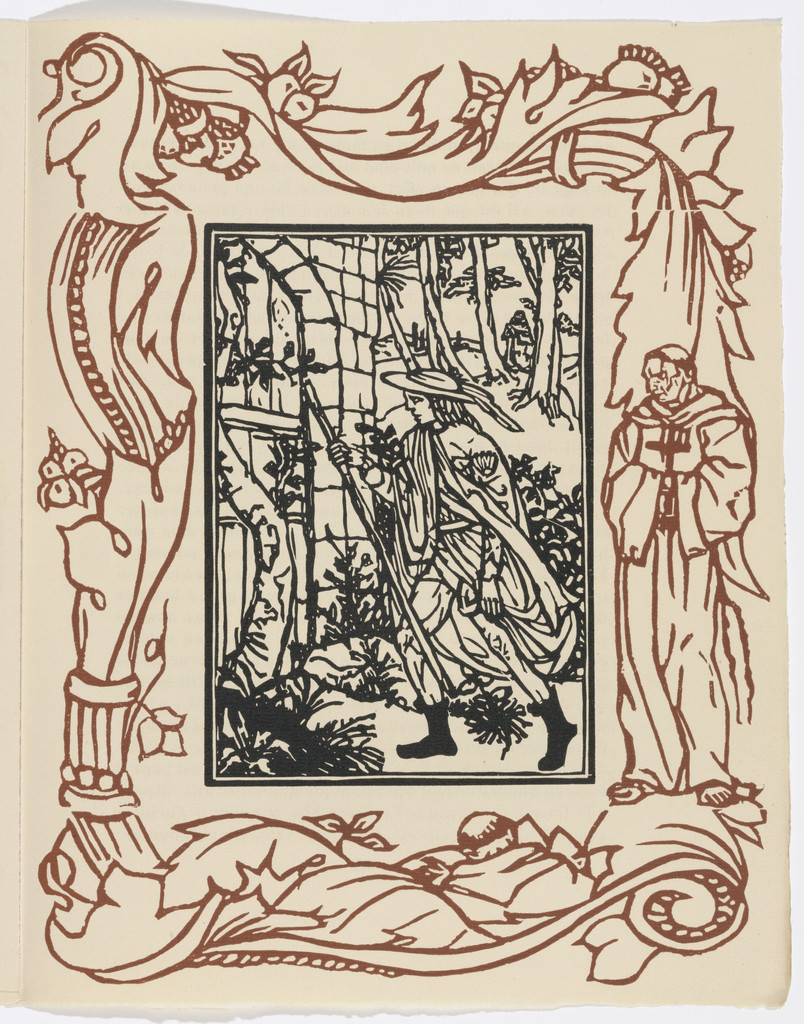 Plate (page 31) from Les Petites Fleurs de St. François (The Little Flowers of St. Francis)