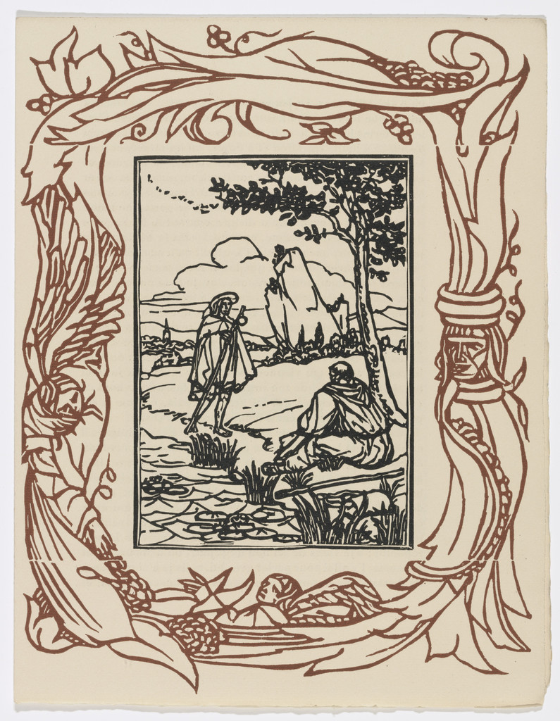Plate (page 33) from Les Petites Fleurs de St. François (The Little Flowers of St. Francis)