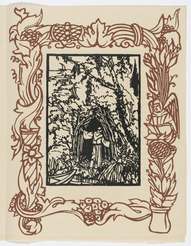 Plate (page 53) from Les Petites Fleurs de St. François (The Little Flowers of St. Francis)
