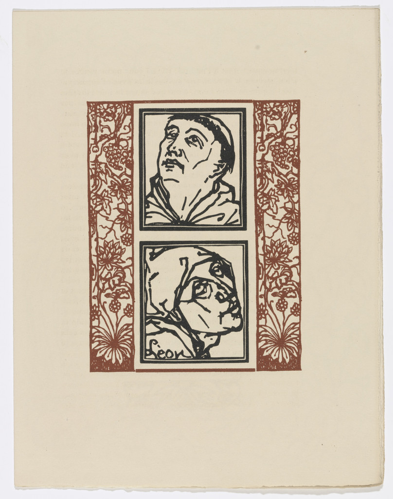 Plate (page 57) from Les Petites Fleurs de St. François (The Little Flowers of St. Francis)