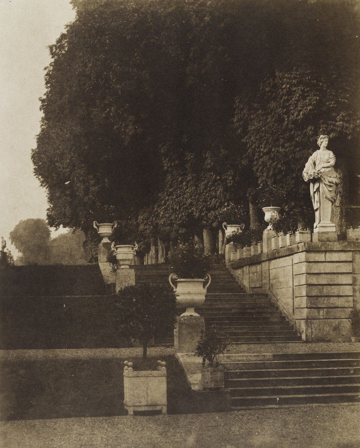 Louis-Rémy Robert. Parc de Saint-Cloud. c. 1853