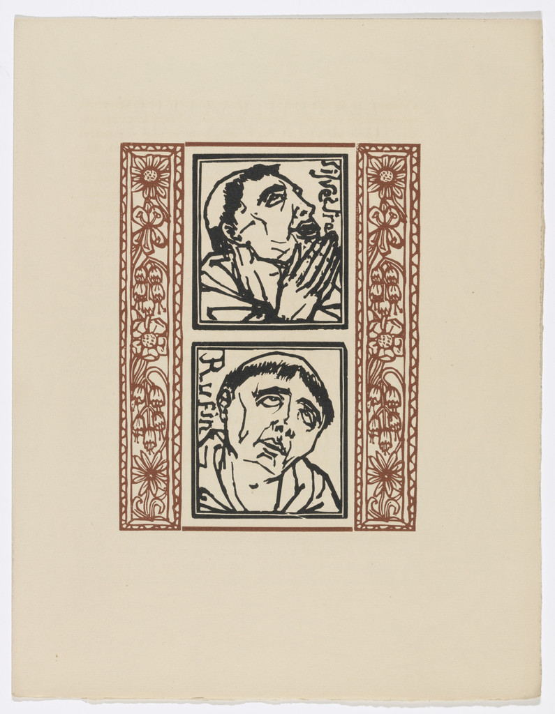 Plate (page 65) from Les Petites Fleurs de St. François (The Little Flowers of St. Francis)
