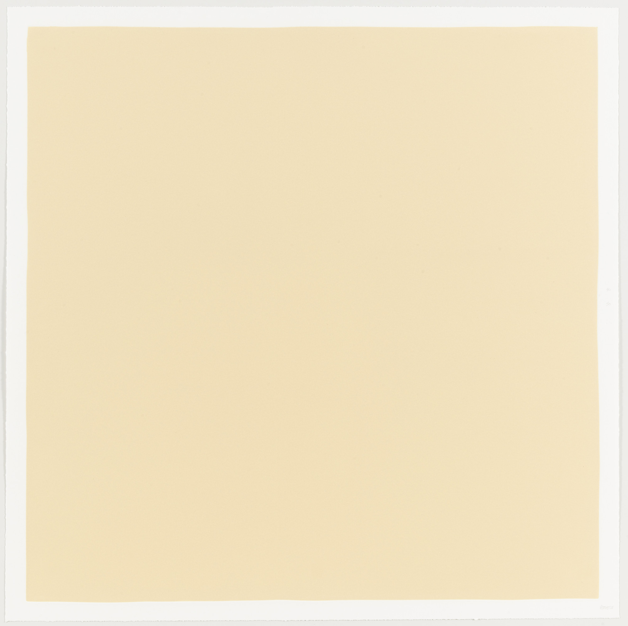 Robert Ryman. Untitled from Six Aquatints