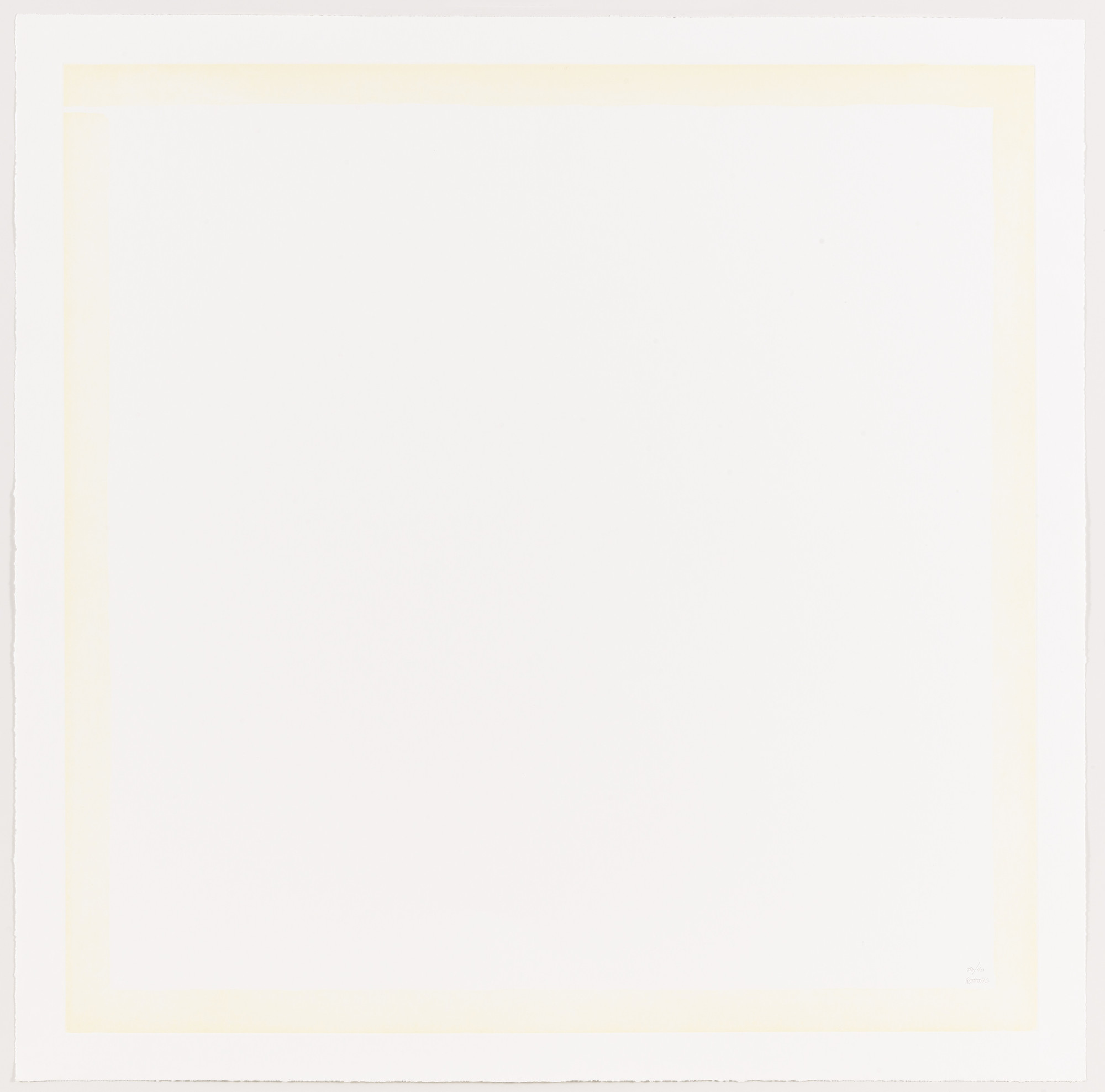 Robert Ryman. Untitled from Six Aquatints