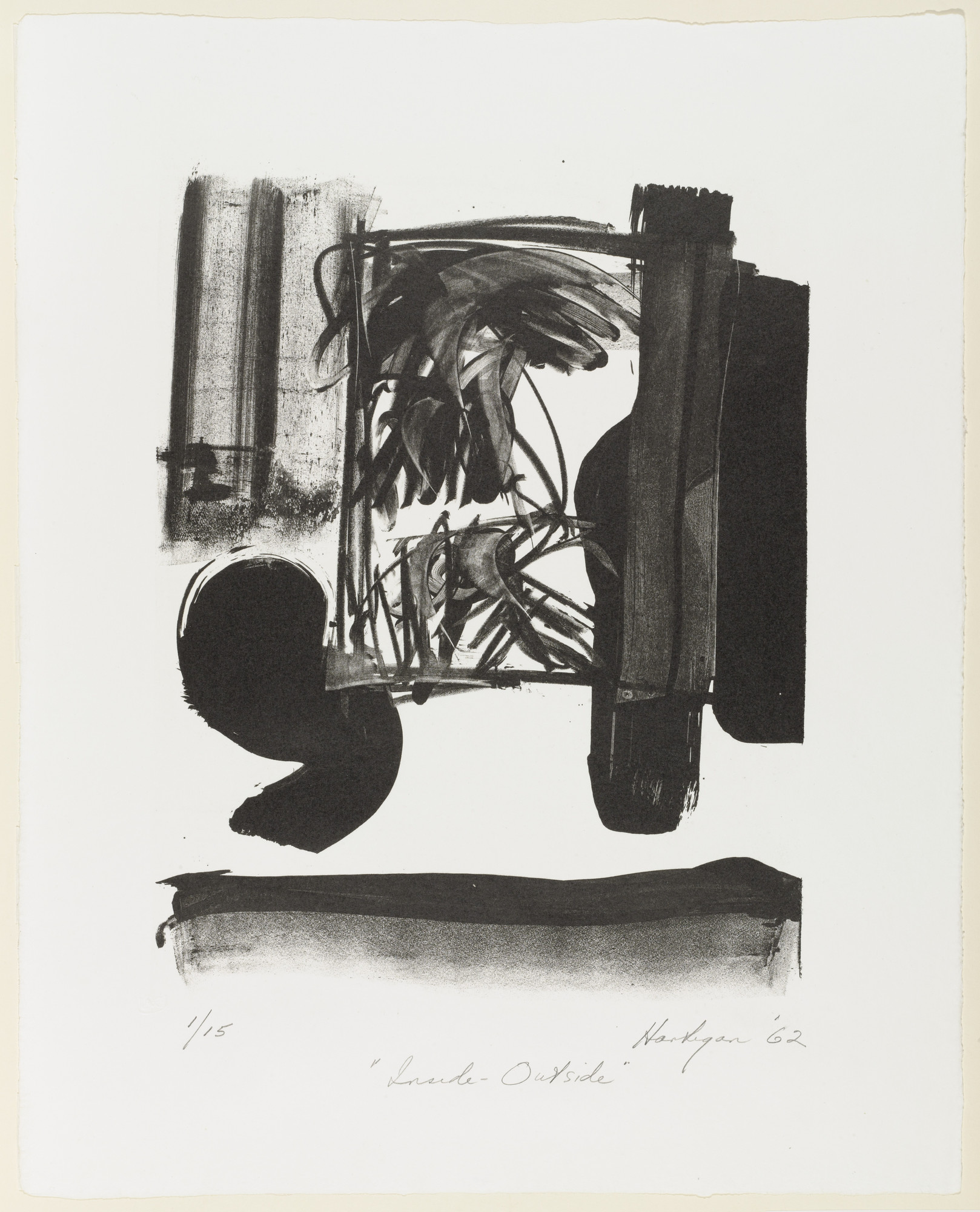 Grace Hartigan. Inside - Outside