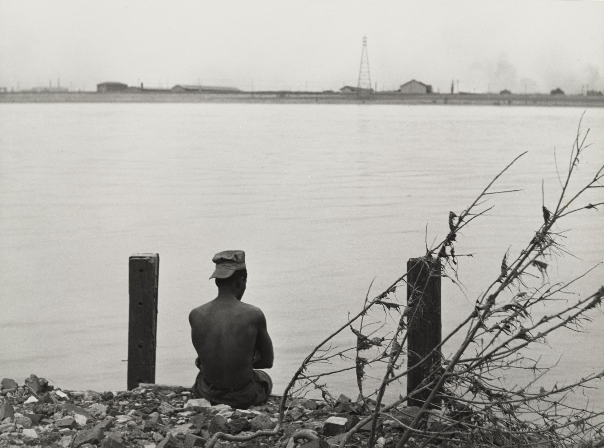 Robert Frank. Mississippi River, St. Louis. 1948