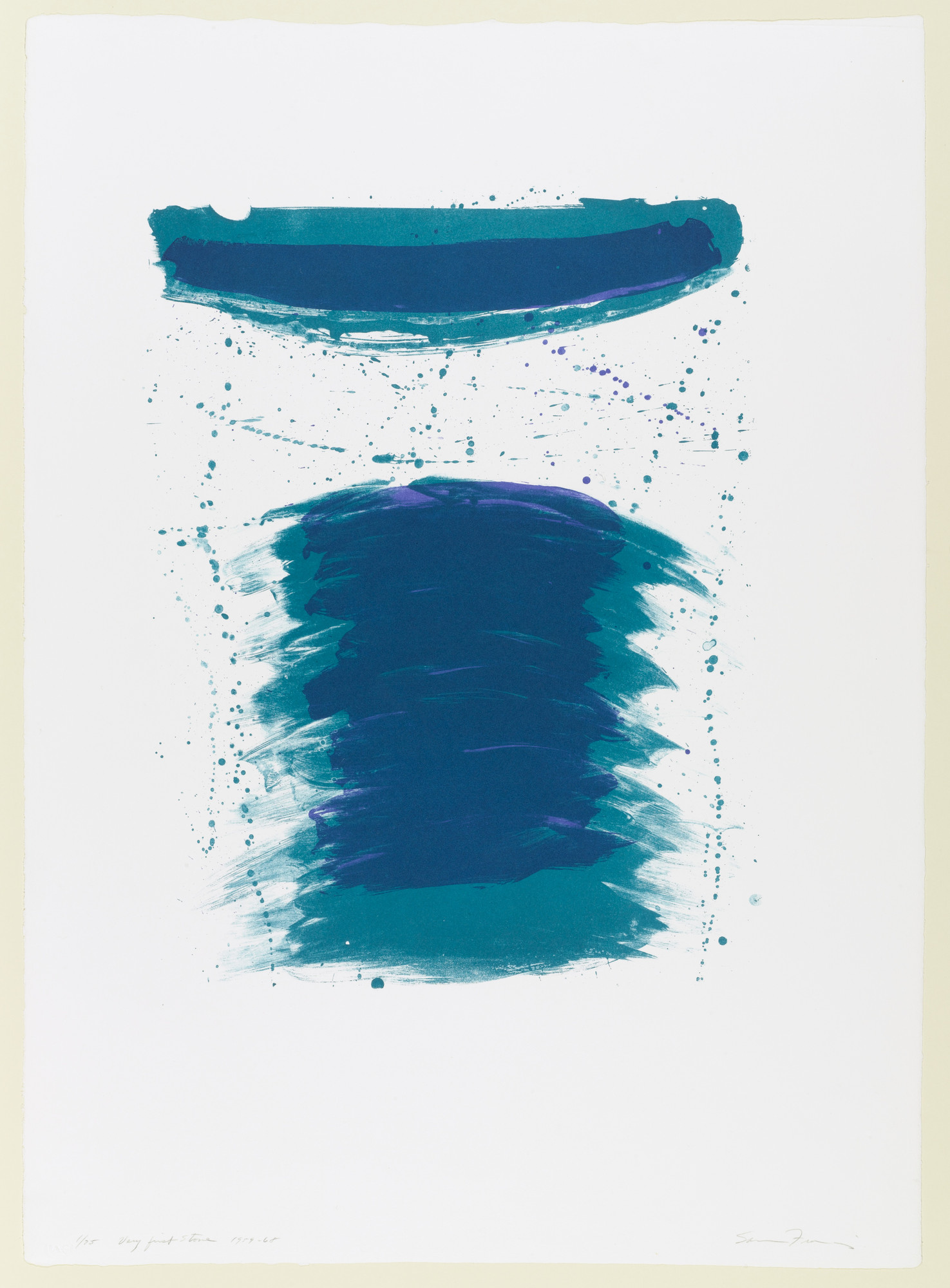 Sam Francis. Very First Stone