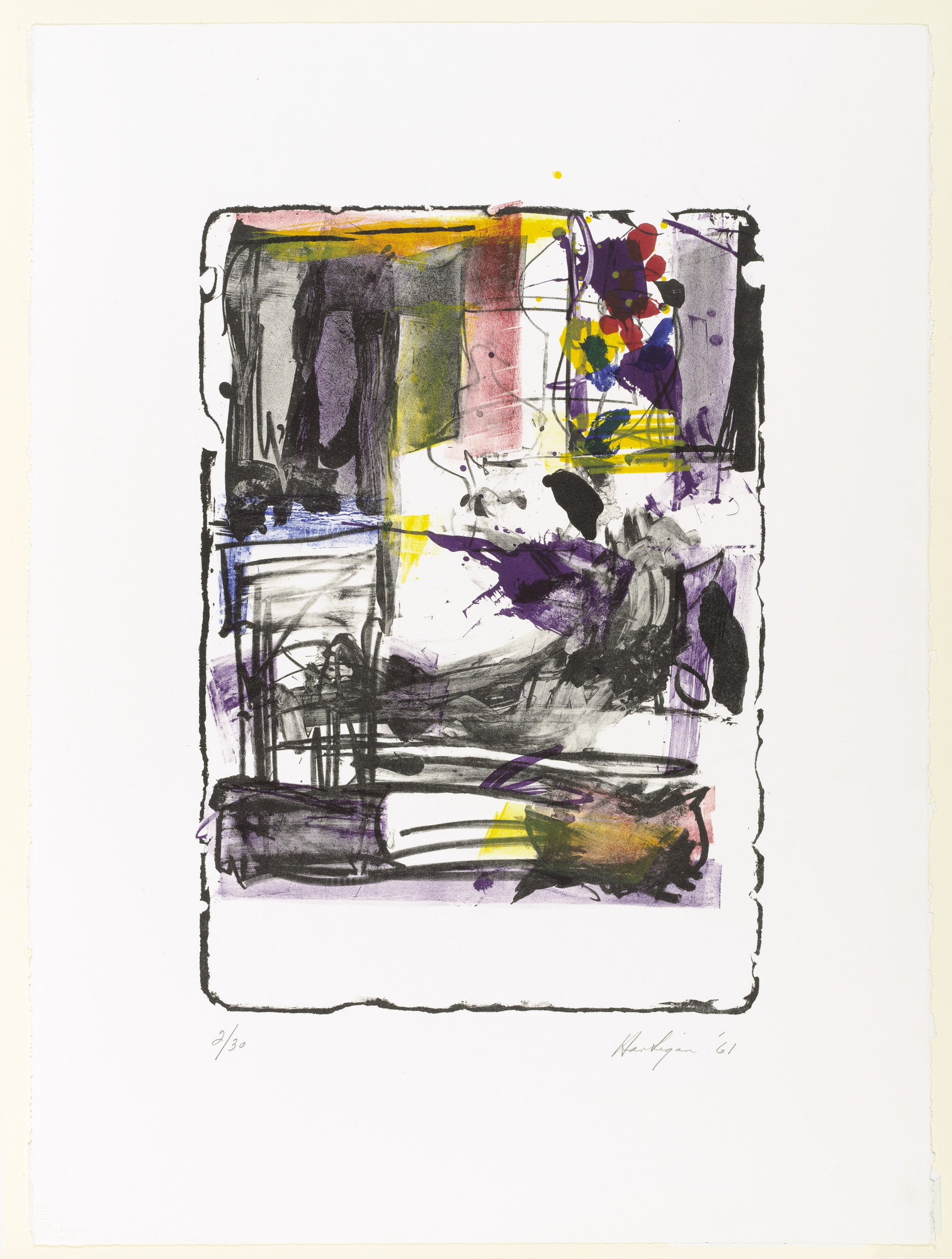 Grace Hartigan. Pallas Athene