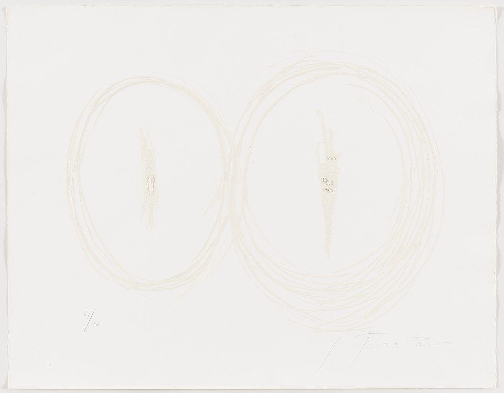 Concetto Spaziale from Six Original Etchings (Sei Acqueforti Originali)
