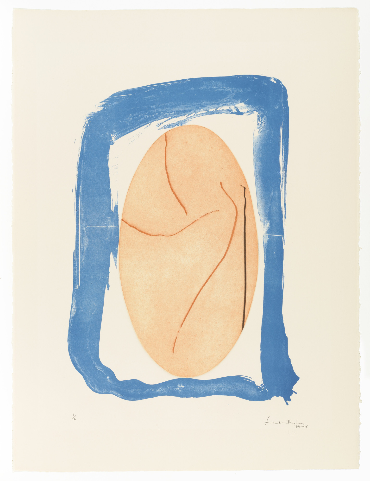 Helen Frankenthaler. Skyframe Orbit