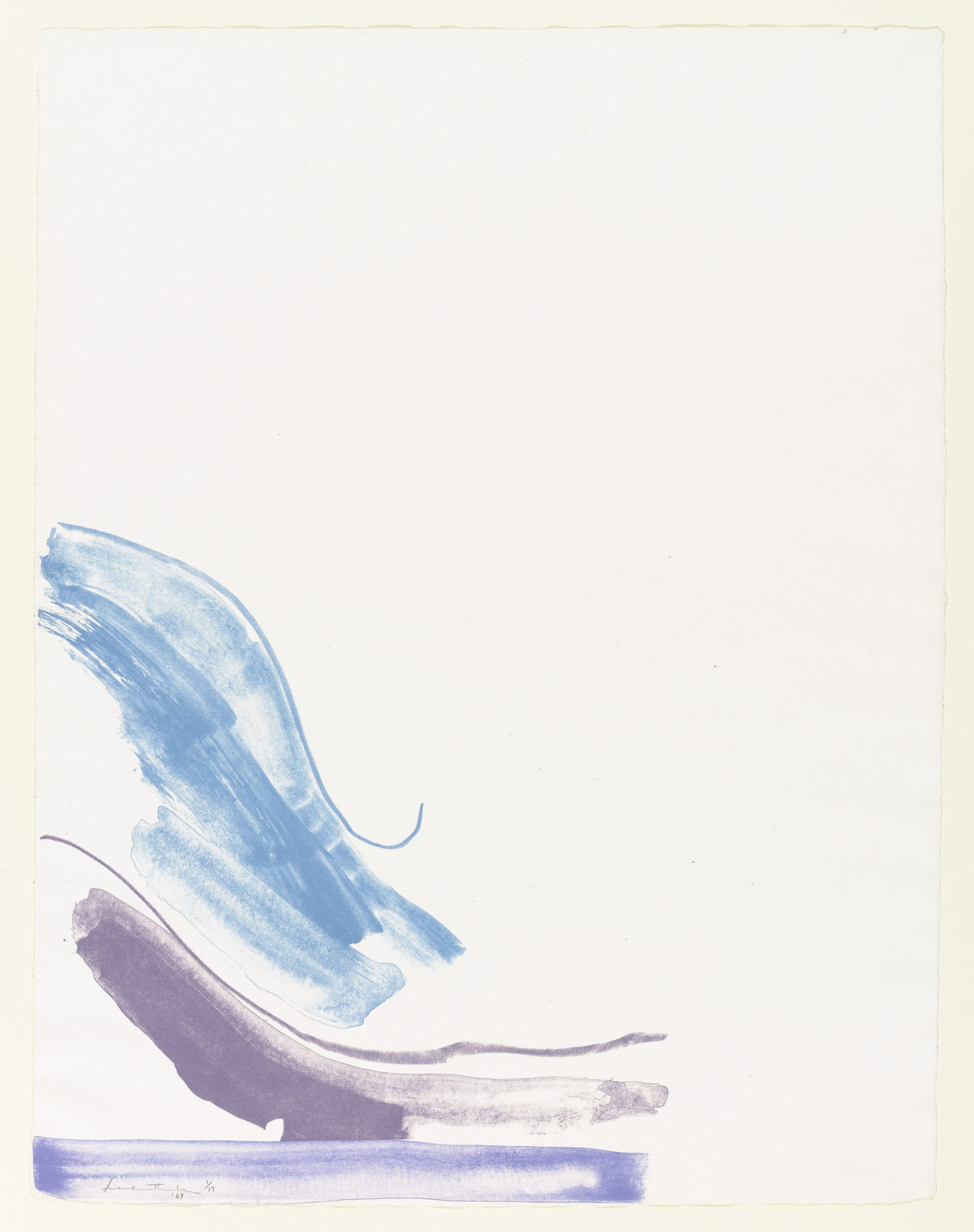 Helen Frankenthaler. Southwest Blues