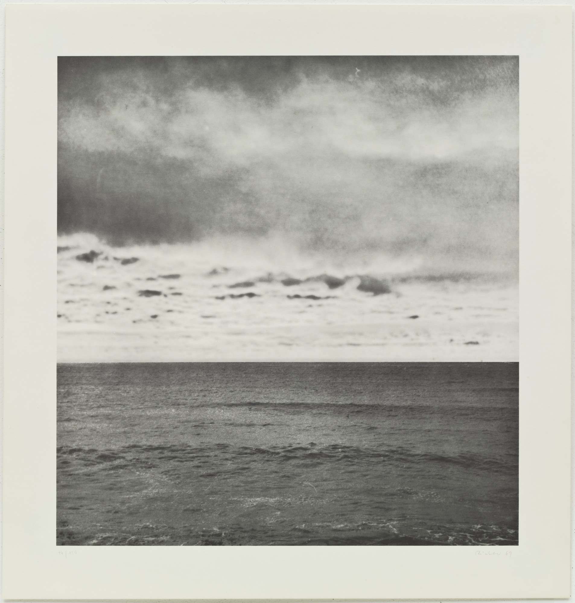 Gerhard Richter. Seascape I (Seestück I)