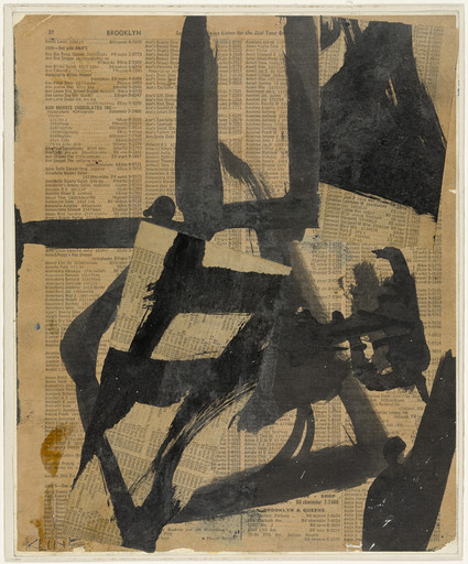 Franz Kline. Untitled II. c. 1952 | MoMA