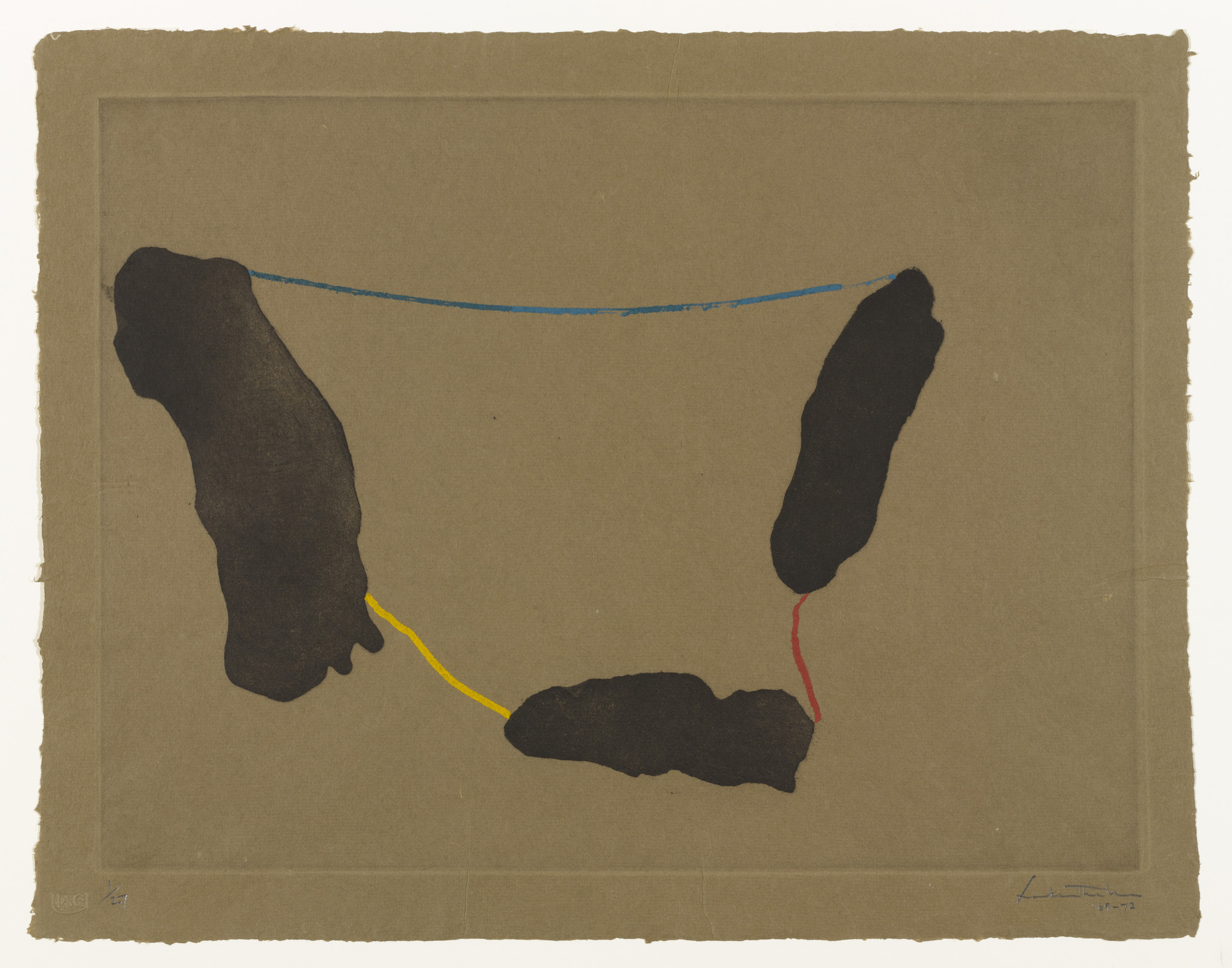 Helen Frankenthaler. Connected by Joy