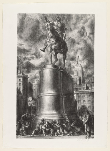 Union Square from The American Scene, no. 1