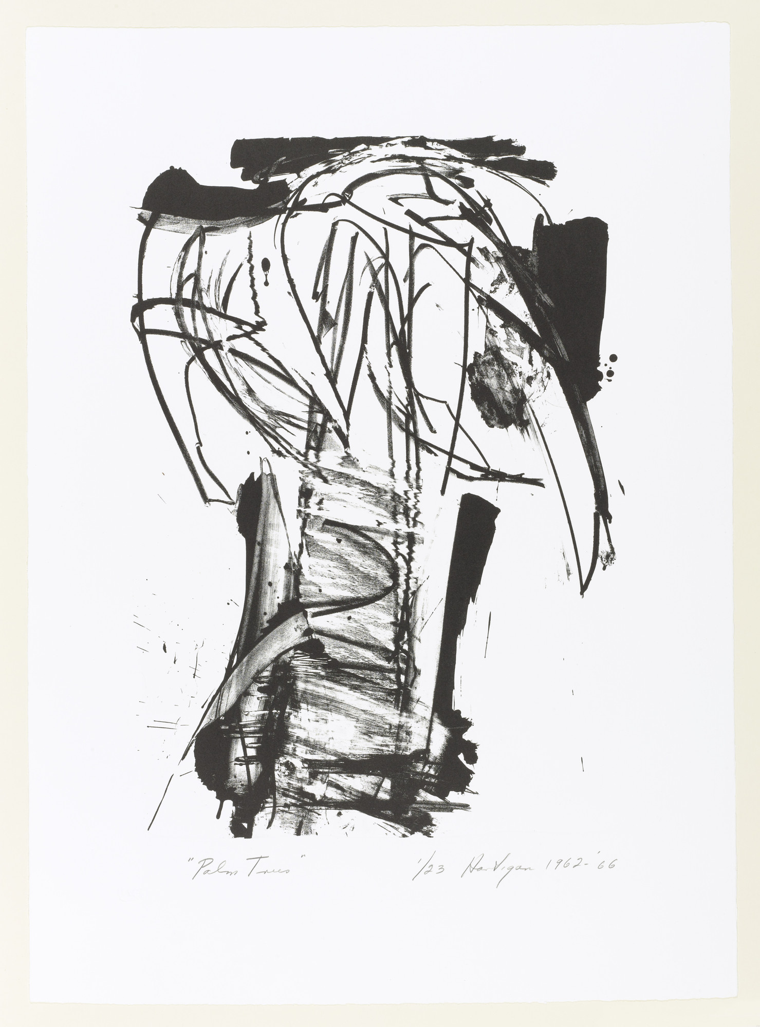 Grace Hartigan. Palm Trees