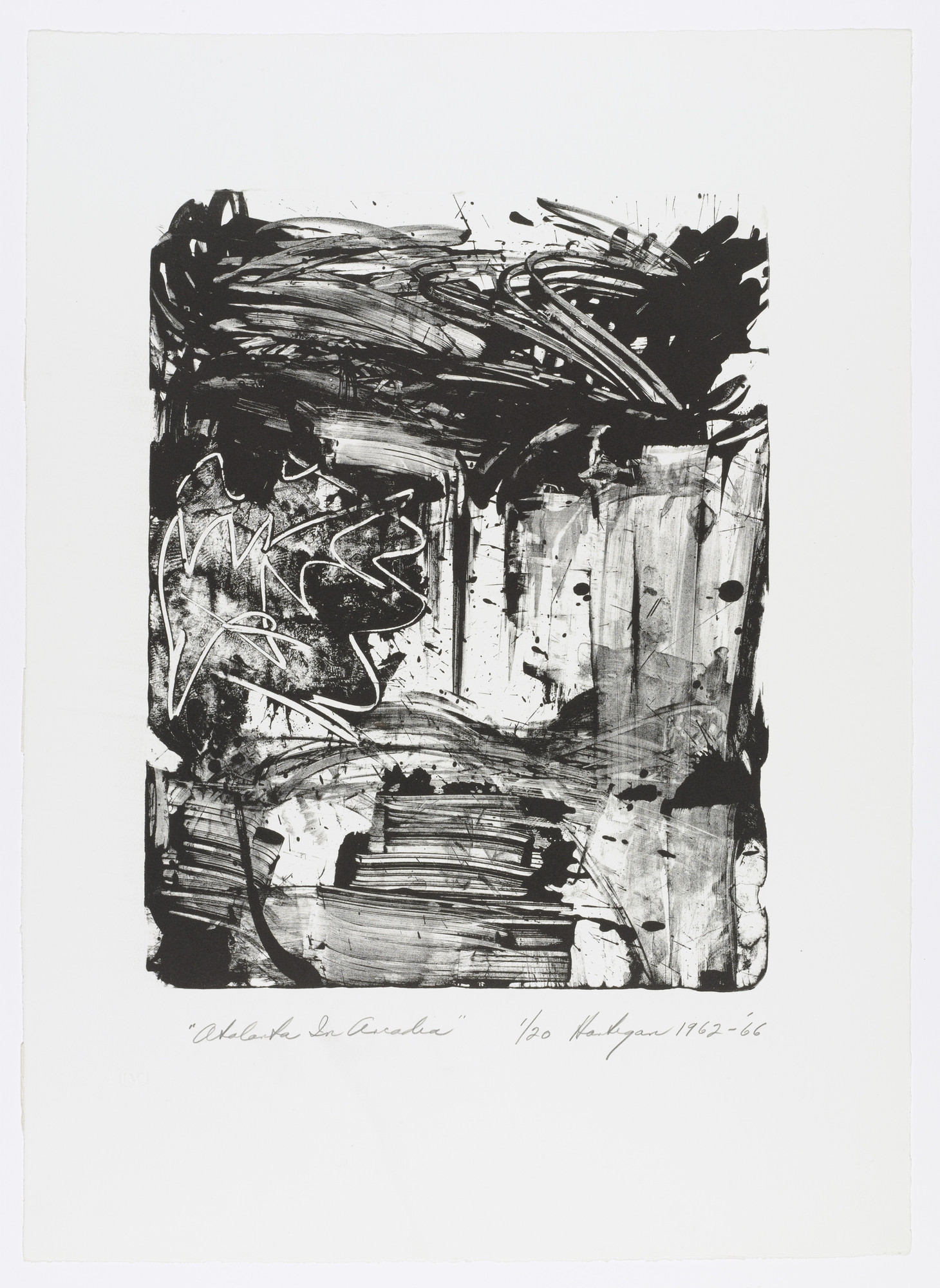 Grace Hartigan. Atlanta in Arcadia from The Archaics