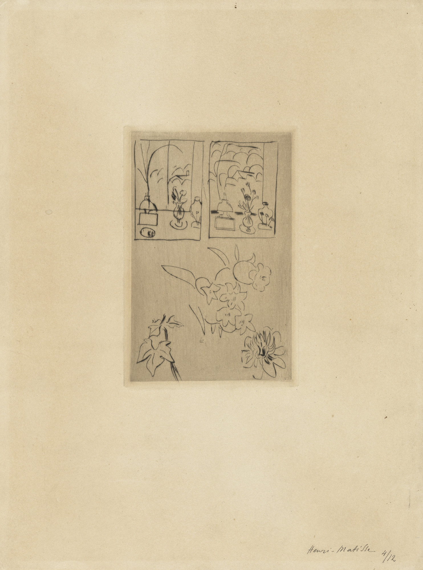 Henri Matisse. Bell Flower (Campanule)