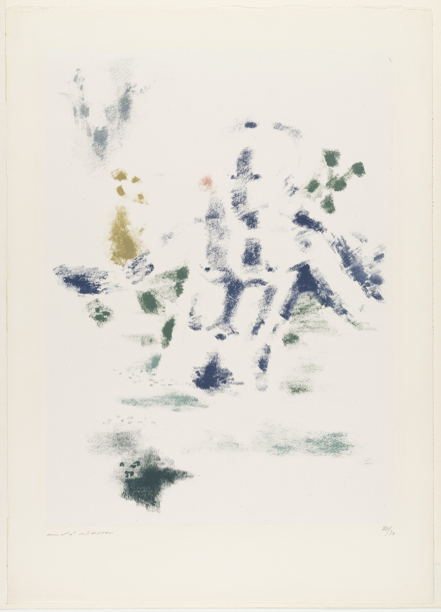 André Masson. Blue Bather