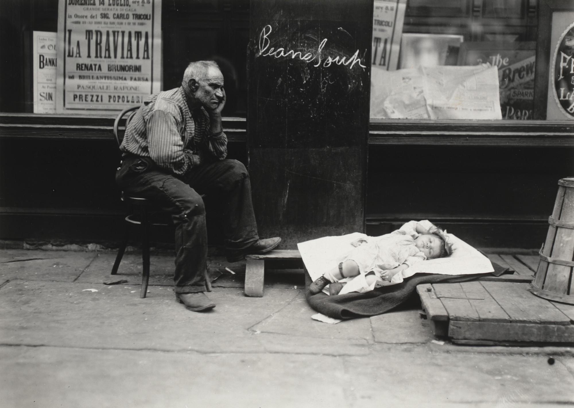 Lewis Wickes Hine. This Is as near the Ocean as This Baby Gets