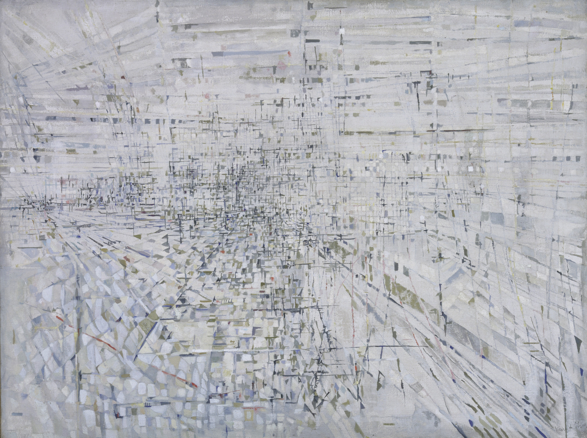 Maria Helena Vieira da Silva. The City. 1950-51