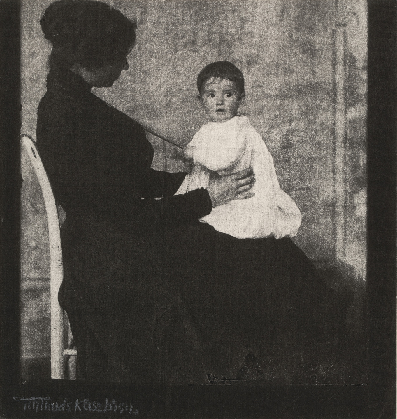 Gertrude Käsebier. Mrs. Ward and Baby. 1903