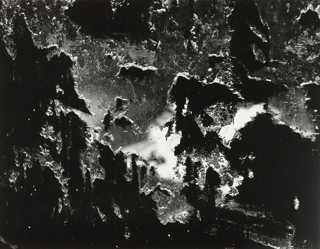 Peeled Paint on Store Window, San Francisco