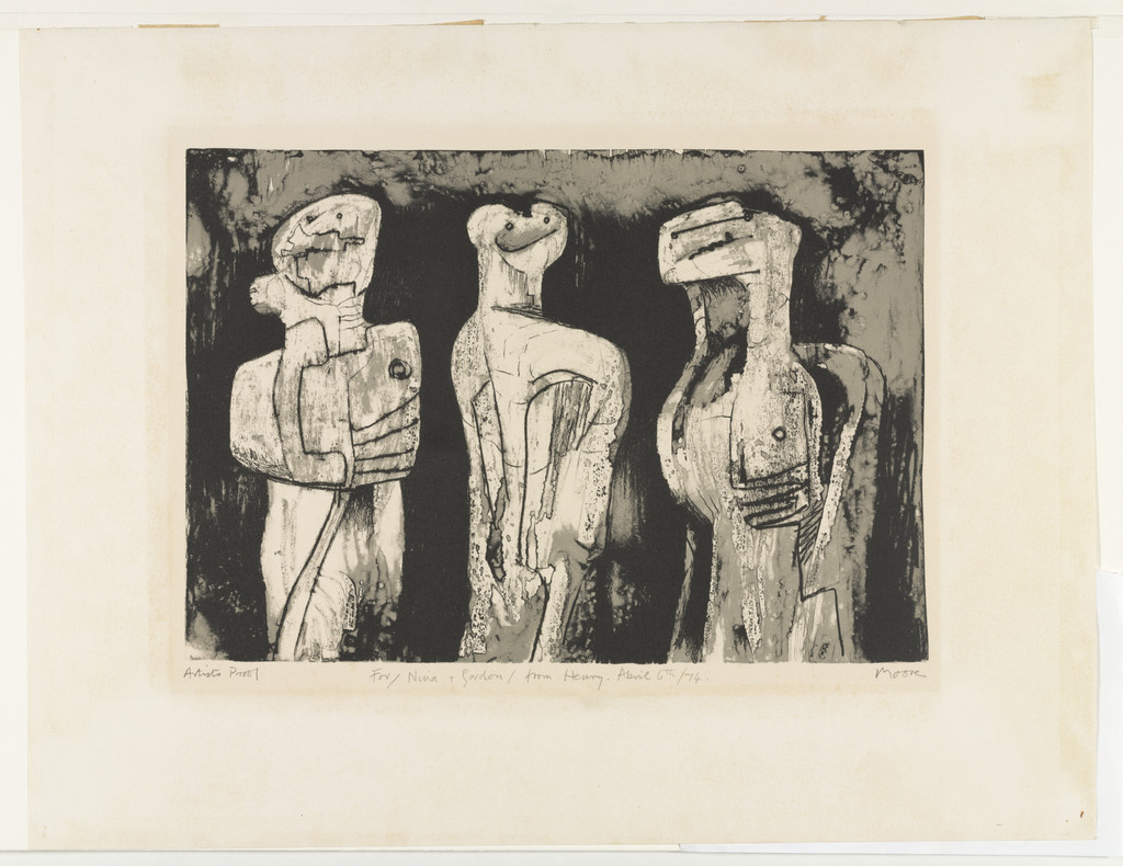 Three Standing Figures