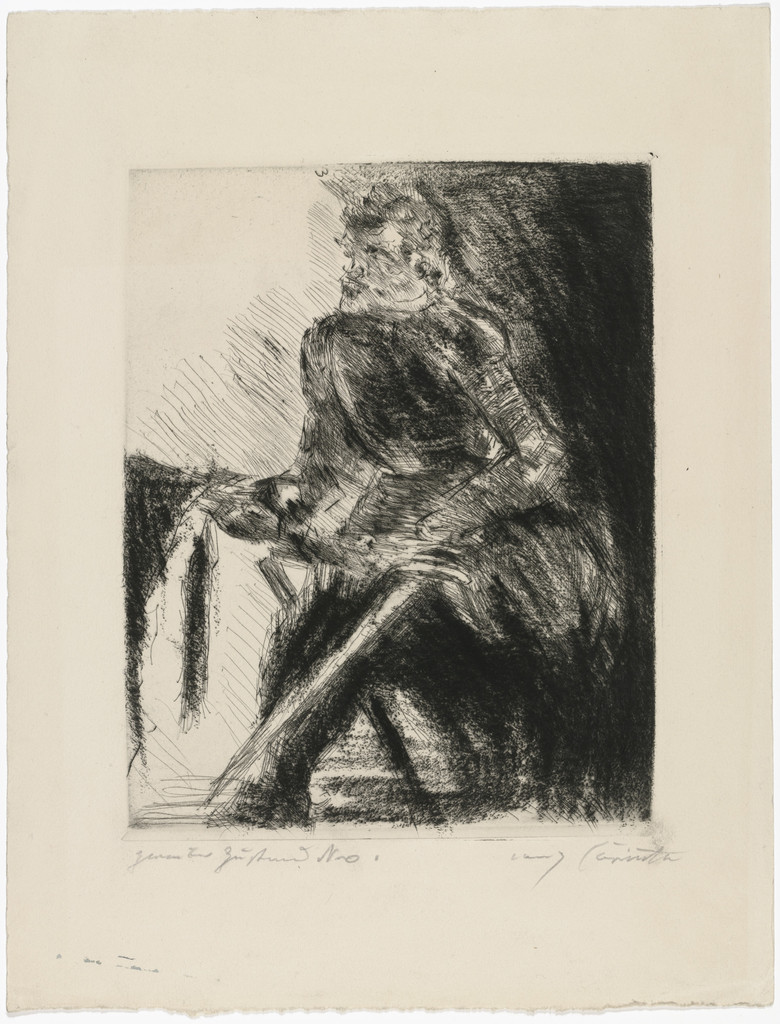 Rudolf Rittner as Florian Geyer (Rudolf Rittner als Florian Geyer) for the portfolio Compositions (Kompositionen)