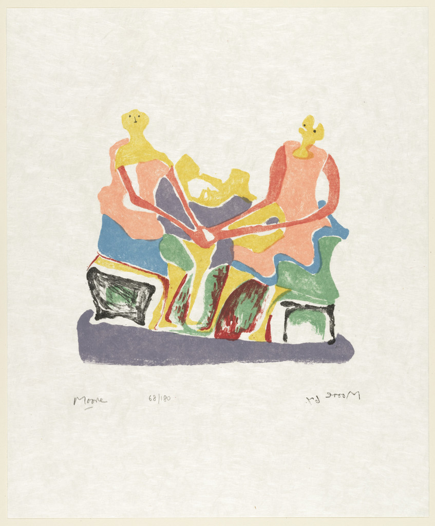 Two Seated Women