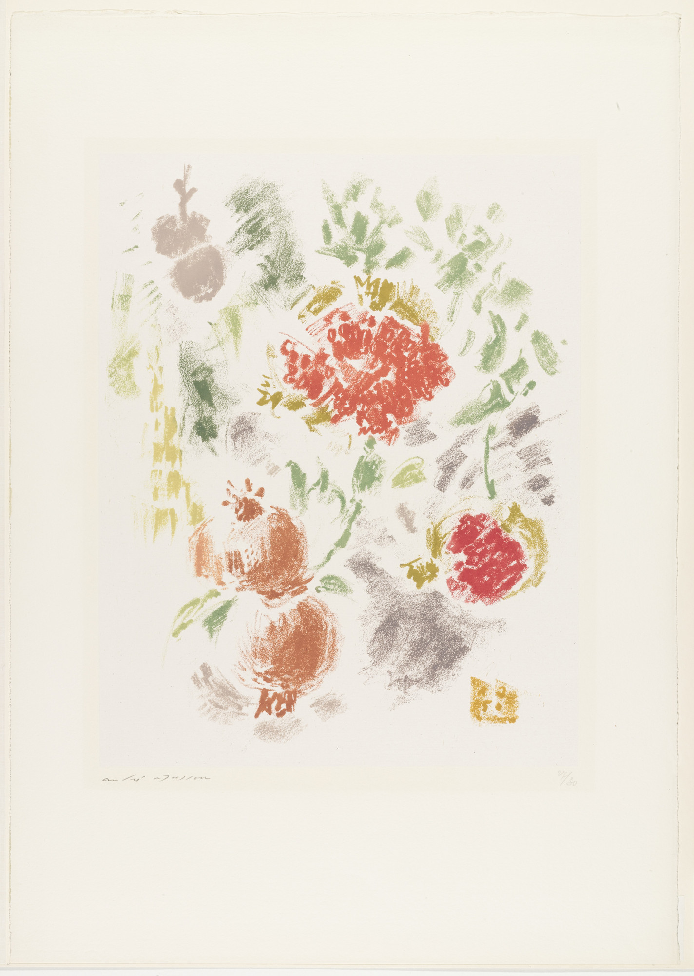André Masson. Ripe Pomegranates