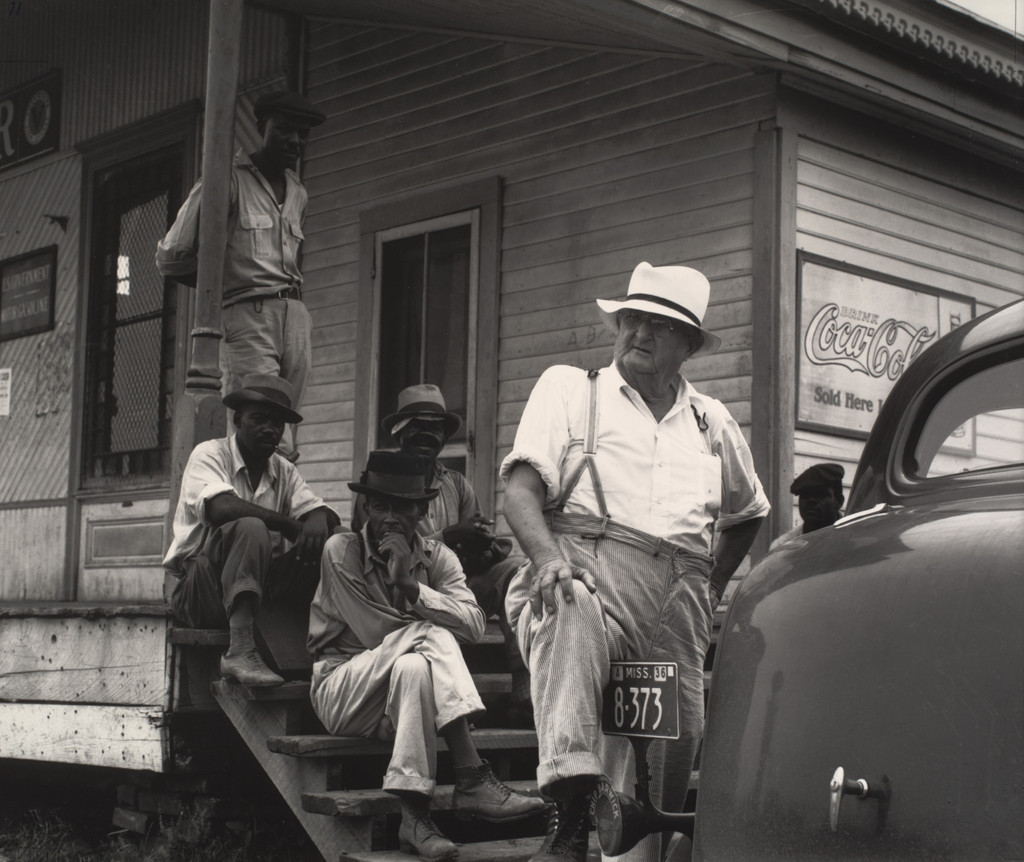 Plantation Overseer and his Field Hands, Mississippi Delta
