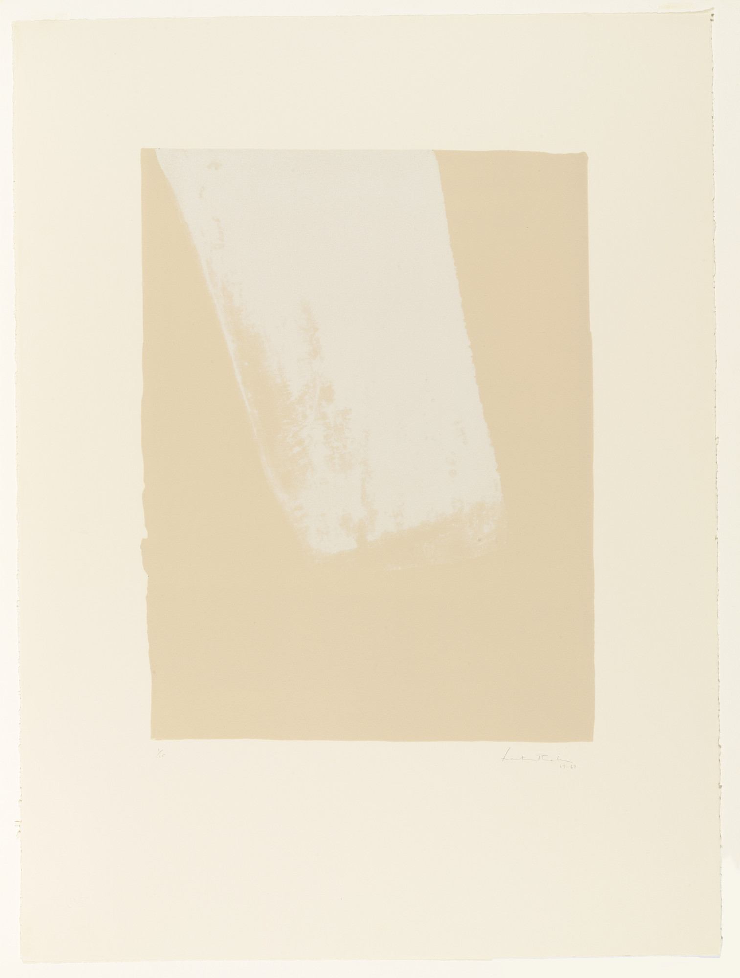 Helen Frankenthaler. Silent Curtain