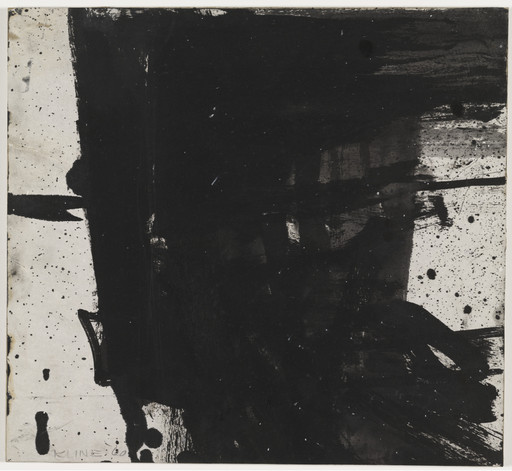 Franz Kline. Untitled (Study for Mahoning II). 1960