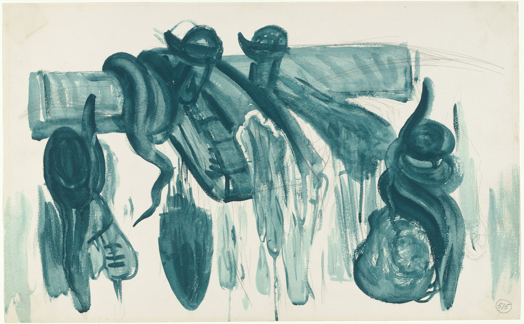 Study for Dive Bomber and Tank