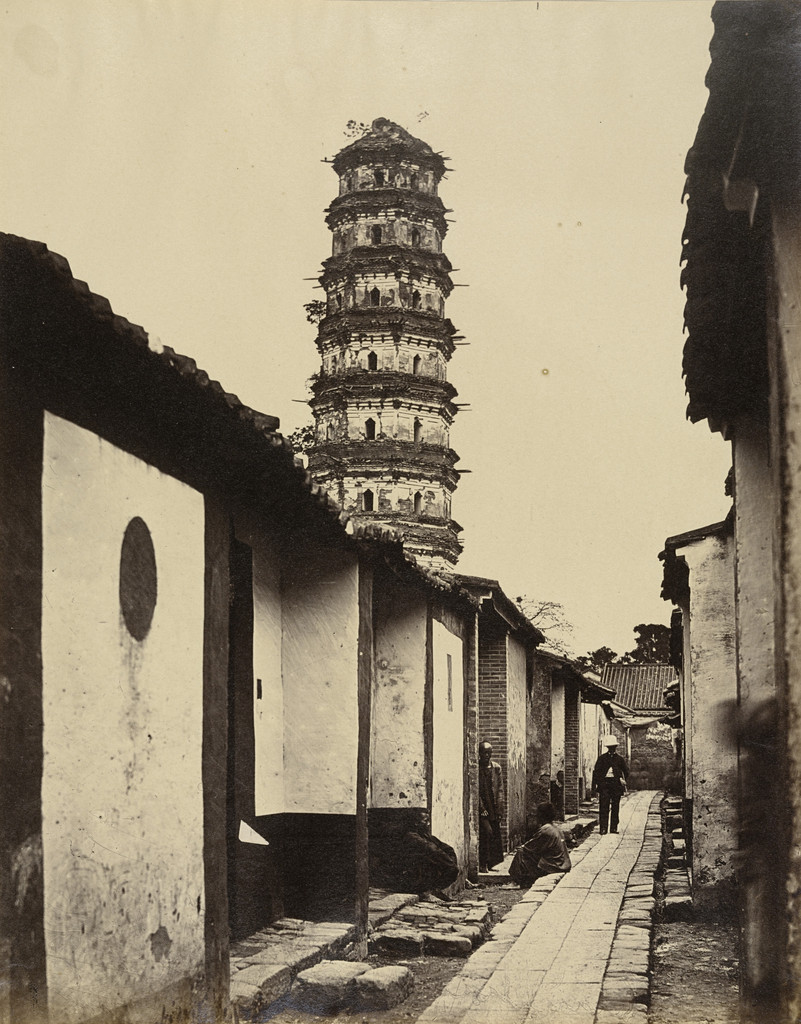 Nine-Storied Pagoda and Tartar Street, Canton
