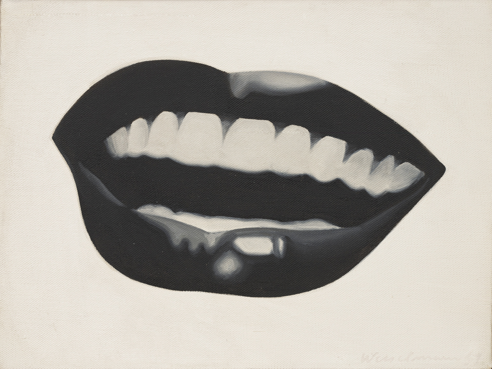Tom Wesselmann. Study for Marilyn&#39;s Mouth. 1967