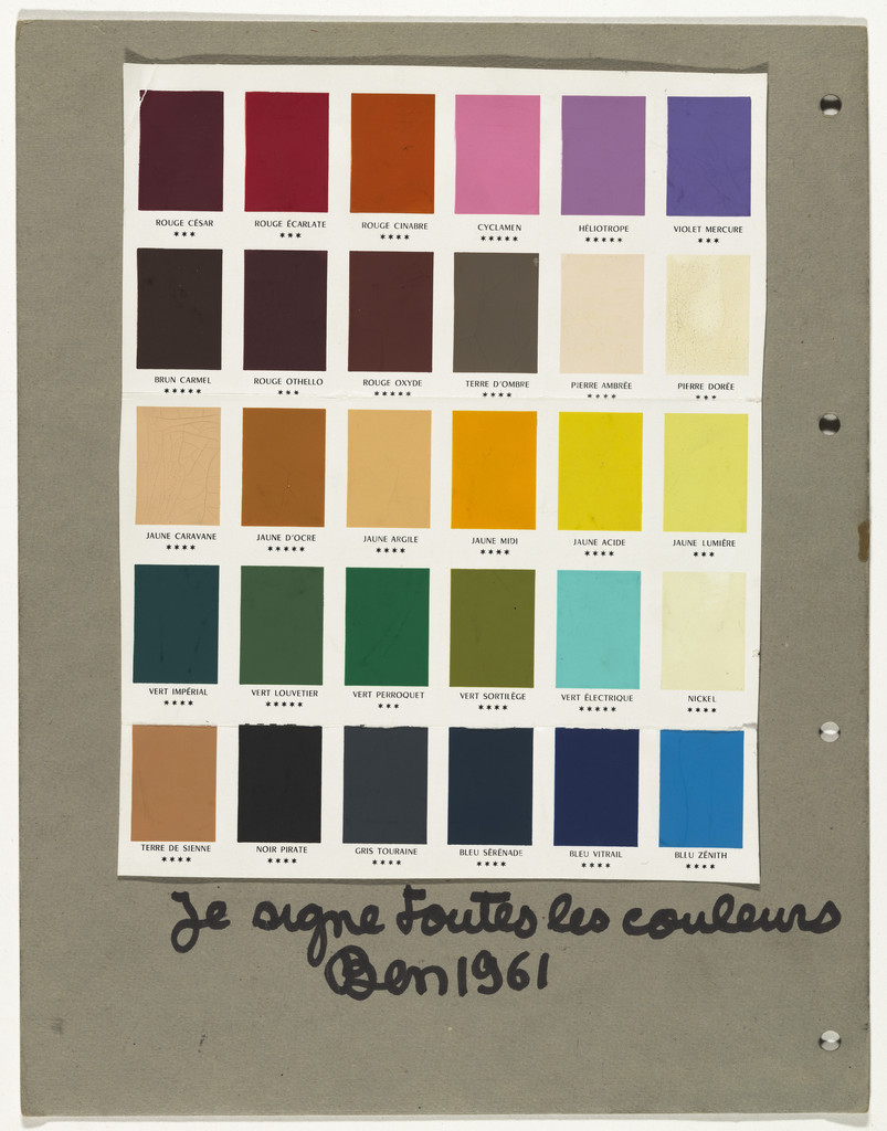 Prototype for Flux Colors (Je signe toutes les couleurs)