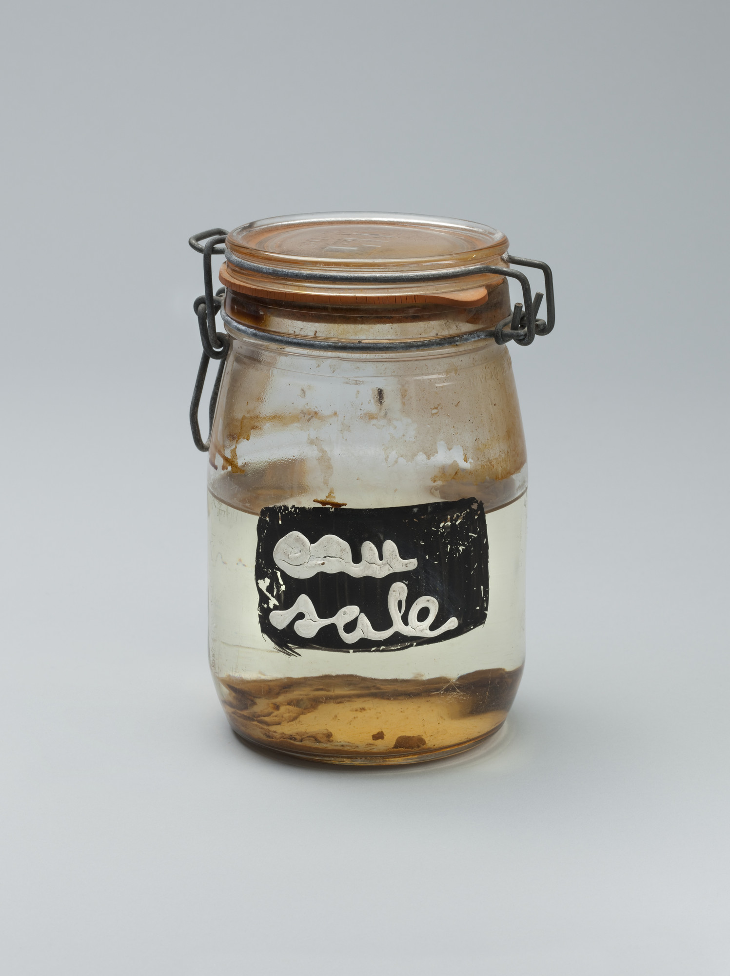 Ben Vautier. Prototype for Dirty Water (Eau sale)