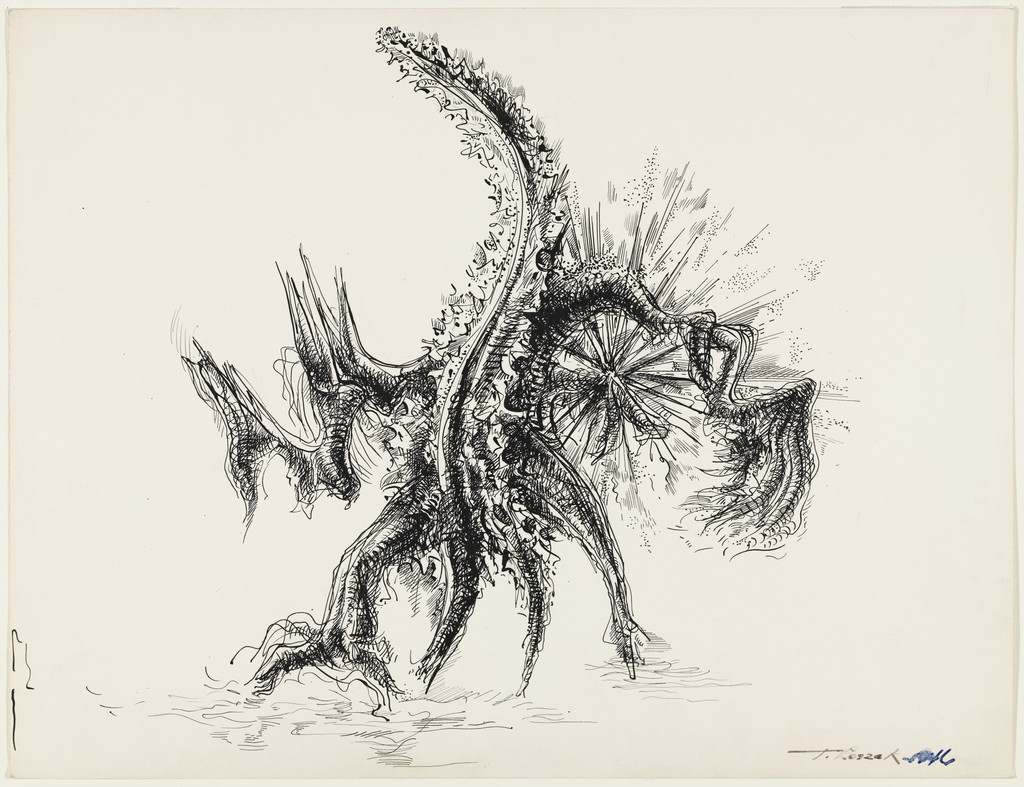 Study for Spectre of  Kitty Hawk