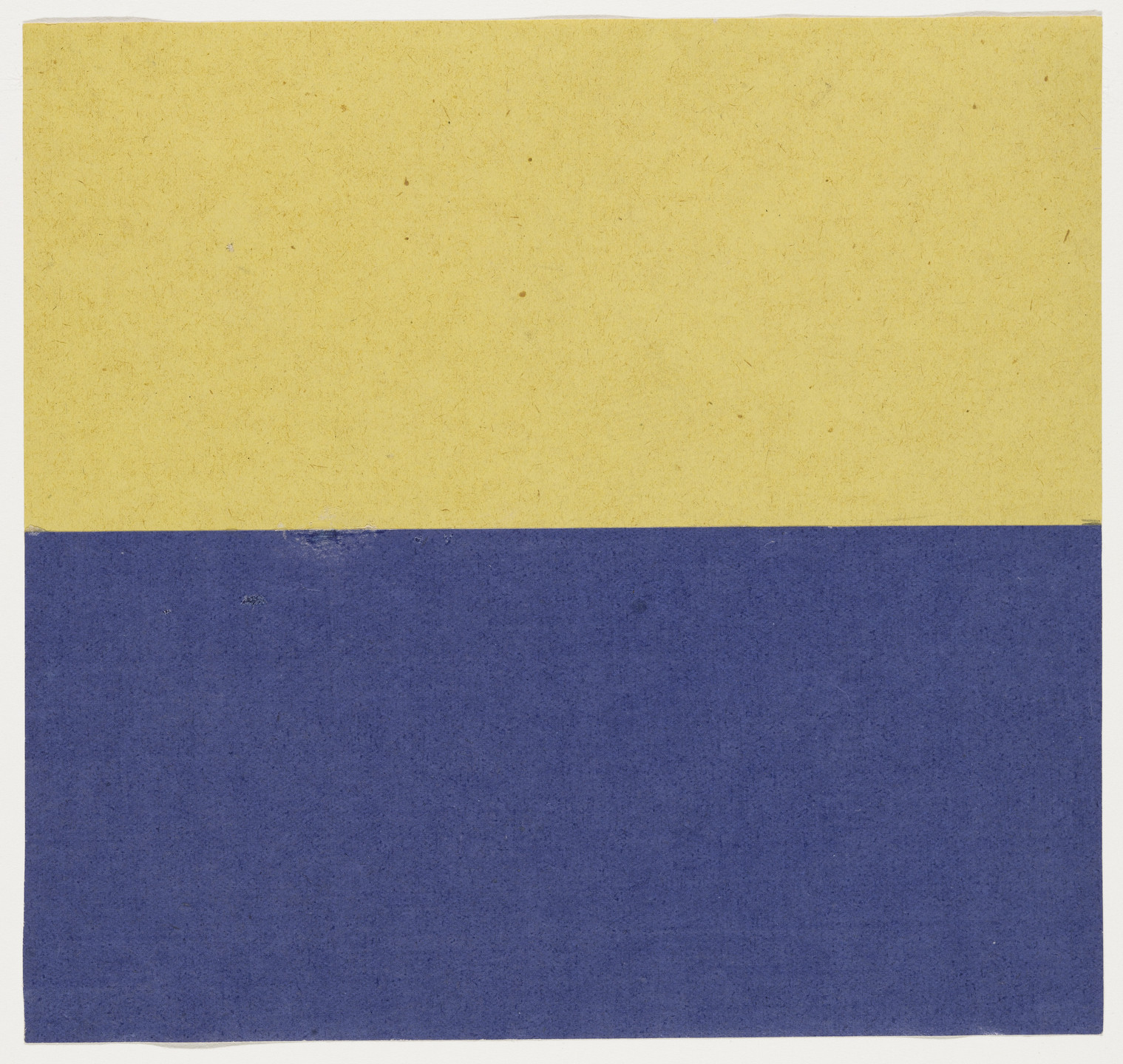Ellsworth Kelly. Yellow and Blue. 1951