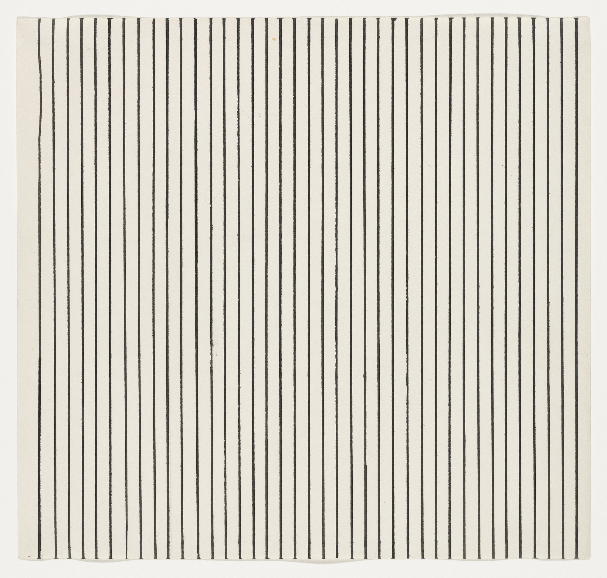 Ellsworth Kelly. Vertical Lines. 1951 | MoMA