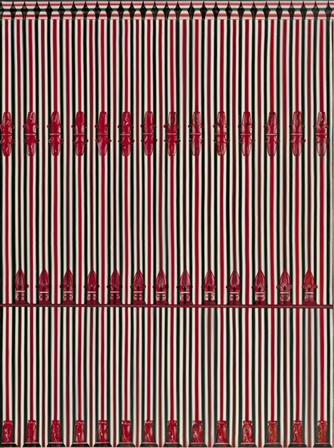Ross Bleckner. Repetitious Visitation. 1987