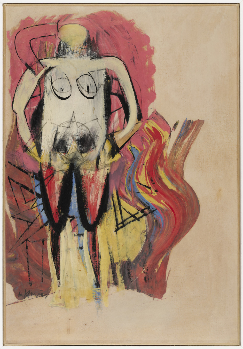 Willem de Kooning. Woman. 1949-50