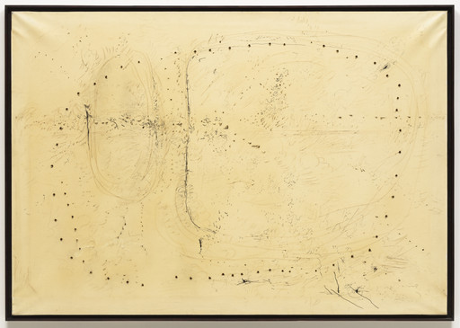 Lucio Fontana. Spatial Concept (Concetto spaziale). 1957