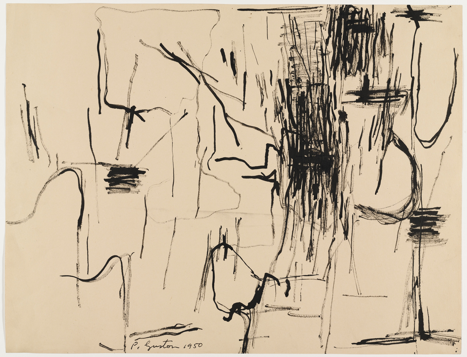 Philip Guston. Loft I. 1950