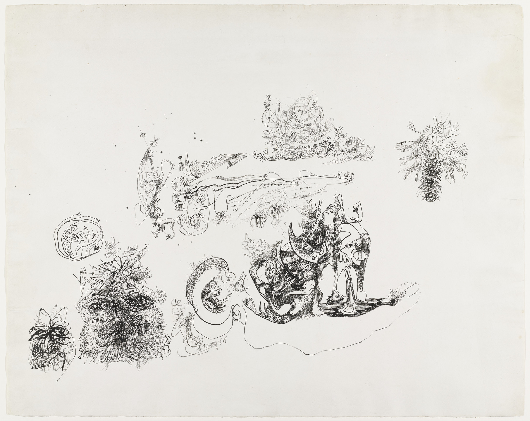 Jackson Pollock. Untitled. (c. 1944)