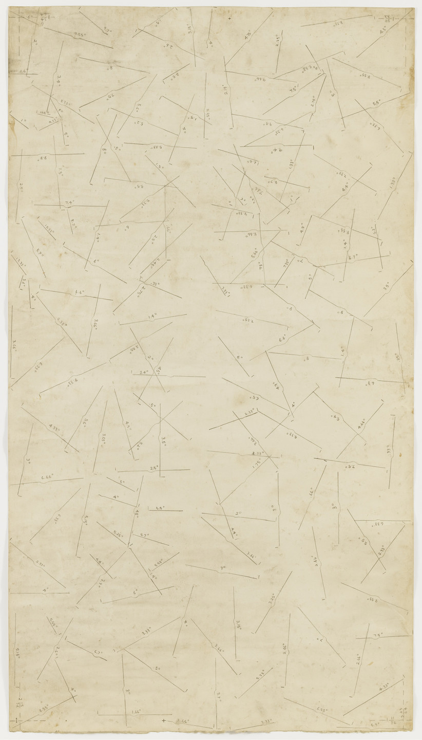 Alex Hay. Ground Drawing. (1968)