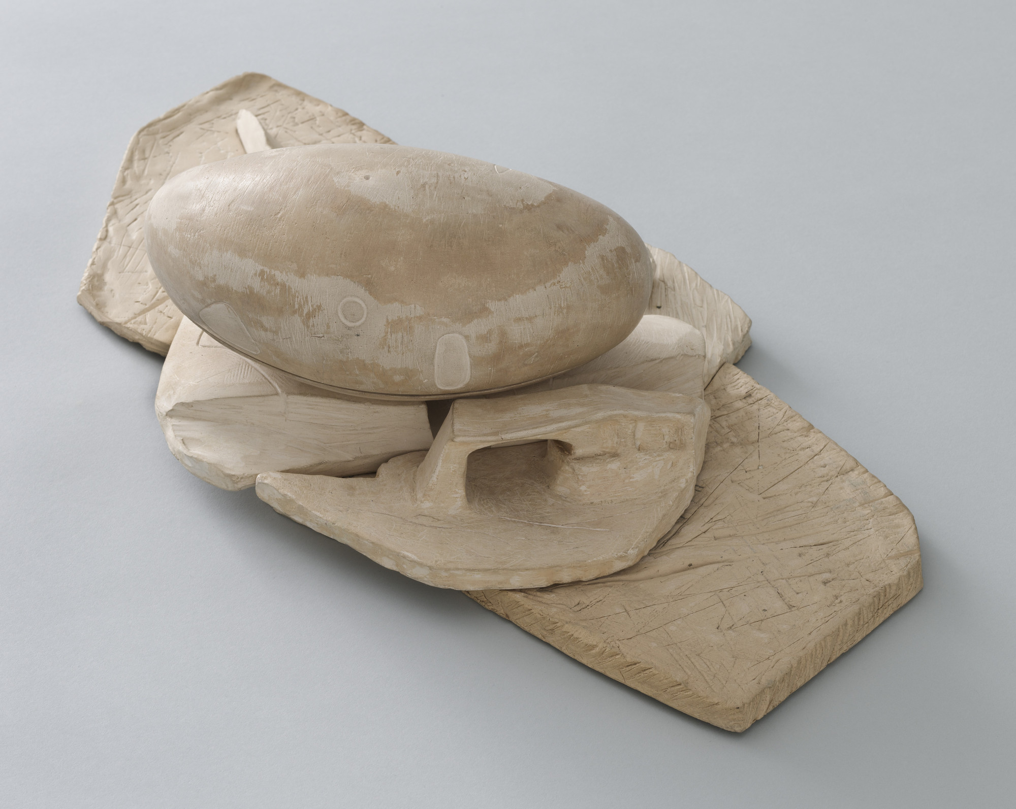 フリードリッヒ・キースラー 建築 1890–1965 Frederick Kiesler. Endless House Project. 1950–1960 | MoMA