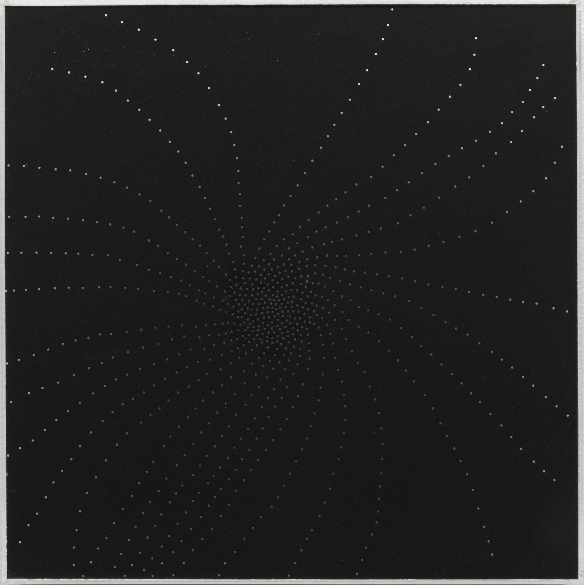 Mira Schendel. Perforated III (Perfurados III)